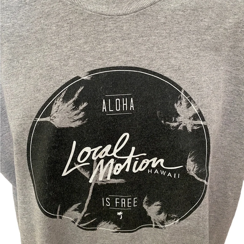 LOCAL MOTION Hawaii “Aloha Is Free” Hawaiian Tee Shirt Men L Large - Picture 2 of 5